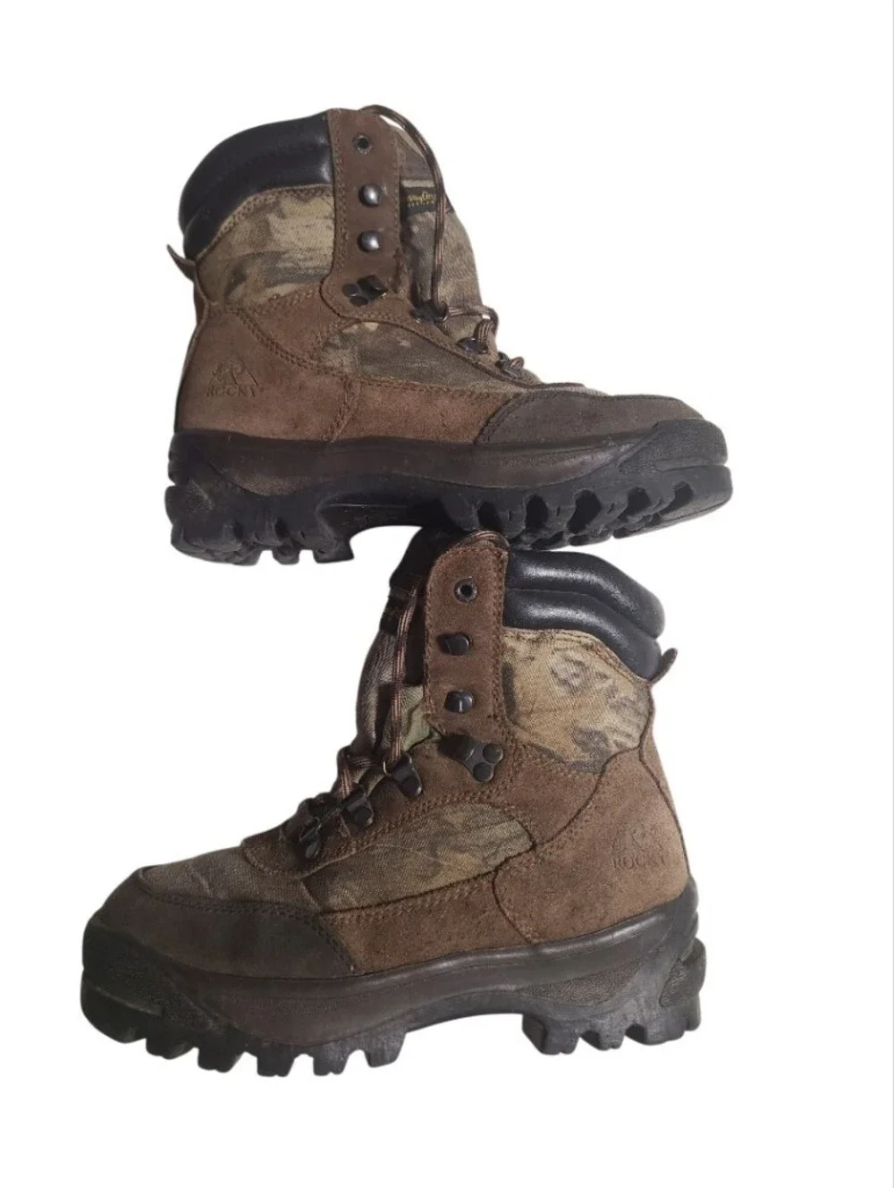 Rocky Caribou Thinsulate Camo Boots Kids 5 / Womens 7
